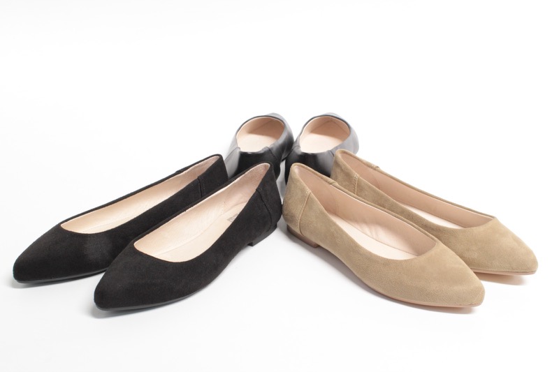 Ballerine lavorazione a sacchetto, vari colori. €39,90 (J0055)